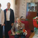 Пионеры поздравили Героя Социалистического Труда Татьяну Григорьевну Орду