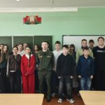 Состоялась профориентационная встреча с курсантом УО «Белорусская государственная академия авиации» Ардюком Евгением